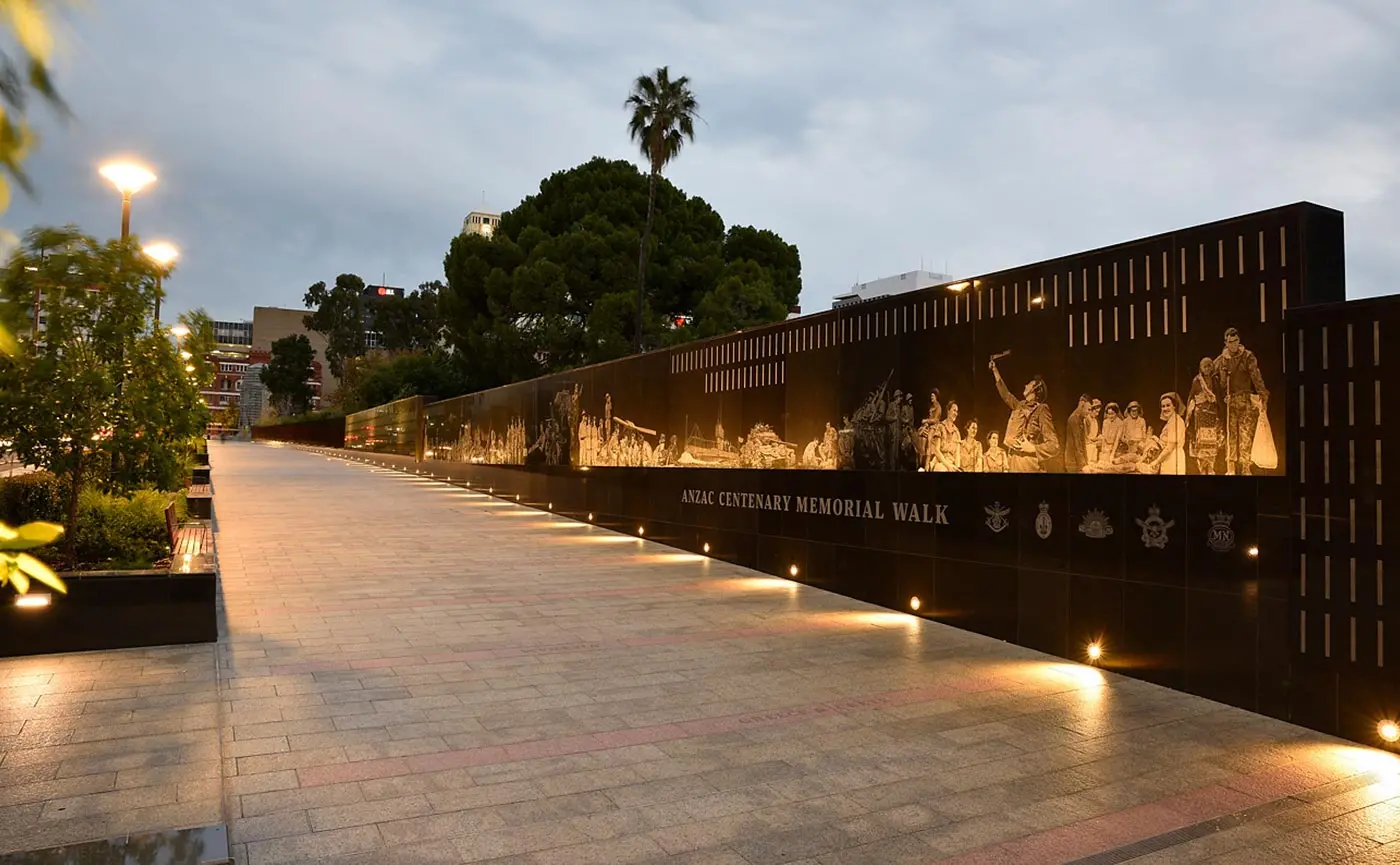 ANZAC Centenary Memorial Walk, SA - Louis Poulsen Kipp